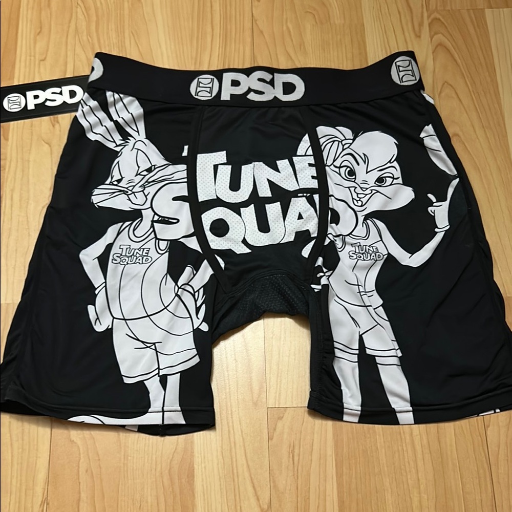 PSD Tune Squad Black Boxer Briefs